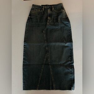 Cotton On Denim Maxi Skirt